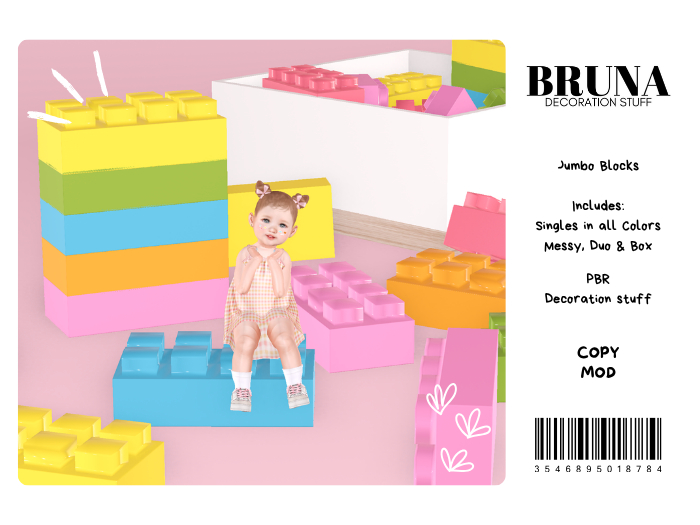 BRUNA - Jumbo Blocks - Fatpack 
