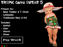 >Psy WorX< Tropic Cami Outfit 5 BB LB TD
