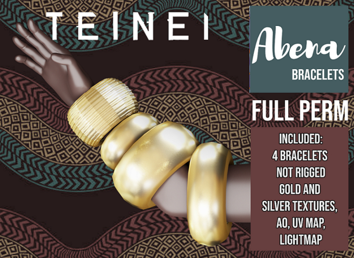 TEINEI - ABENA BRACELETS-  FULL PERM