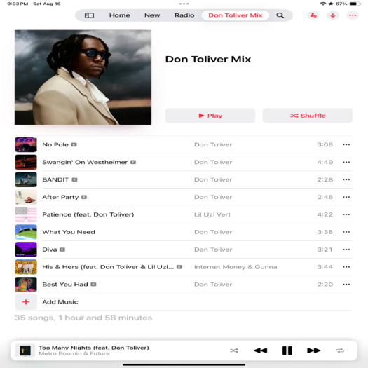 Music HUD Unpacker -Don Toliver Mix