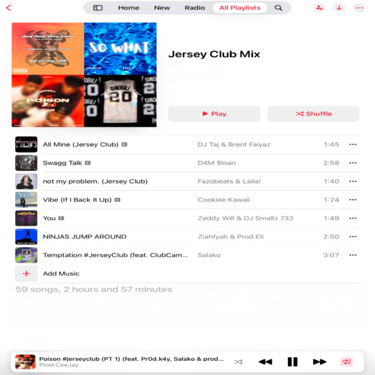 Music HUD Unpacker - JERSEY CLUB Mix