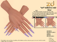 *ZD* Ballerina Nails Lines