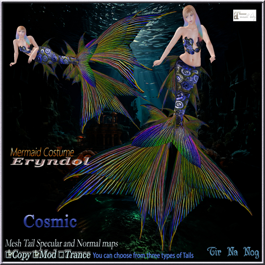 **TNN**Mermaid costume =Eryndor =Cosmic