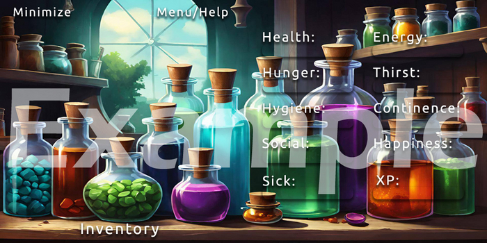 MyStory HUD Style Potion Shop
