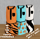 Zoo Dress & Belt (ADD)