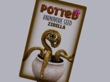 Potted Zirella Breedable Karnivore Plant Seed