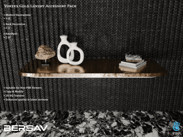 Bersav - Vortex Gold Luxury [Accessory Pack] (Add)