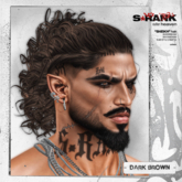 S-RANK "SHEIKH" HAIR / DARK BROWN