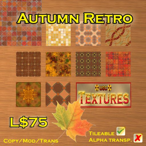 USC Textures - Autumn Retro