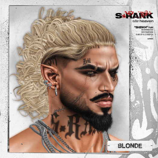 S-RANK "SHEIKH" HAIR / BLONDE