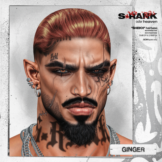 S-RANK "SHEIKH" HAIRBASE / GINGER