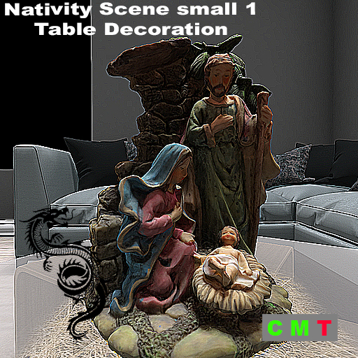 Nativity Scene small 1 - Table Decoration