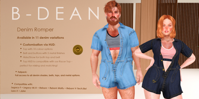B-DEAN-Denim Romper-05