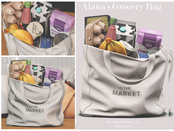 [Merak] - Alana's Grocery Bag