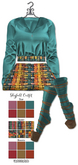 Graffitiwear Boho Plaid Skyfall