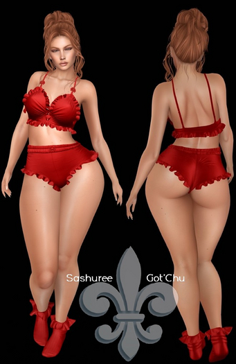 3 Piece - Queenz - Sweetest *Red* - Reborn