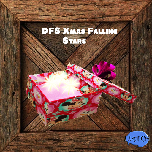 DFS Xmas Falling Stars   x10  (bulk)