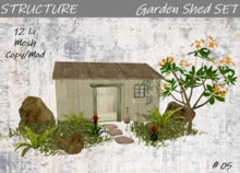 GARDEN shed SET #05