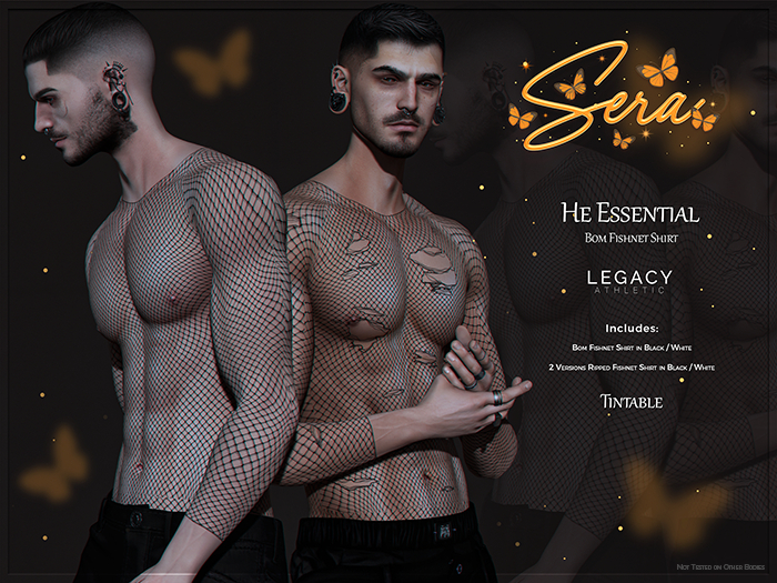 Sera - He Essential - Bom Fishnet Shirt