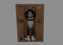 Female Breedable  Chateau Cat  Toffee Caramel Blinking Octopus