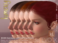 [Is] Hairbase BRO&RED Lel Evox
