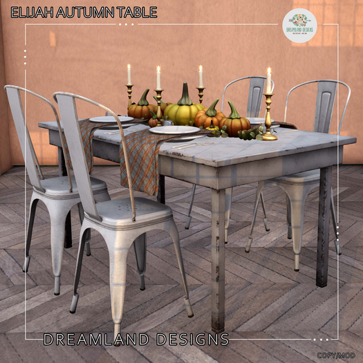 DD Elijah Autumn Table Set