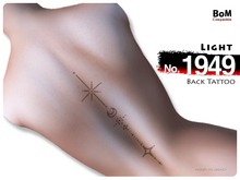 (Back Tattoo) No.1949 Light