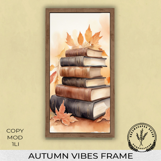 *Autumn Vibes* Frame Books - Dreamscapes Decor