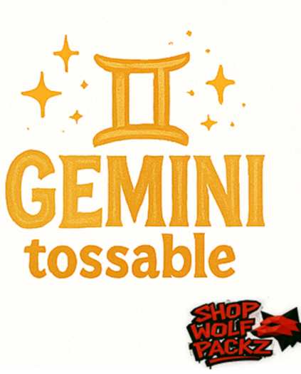 Gemini Tossable – Zodiac Sign Party Prop