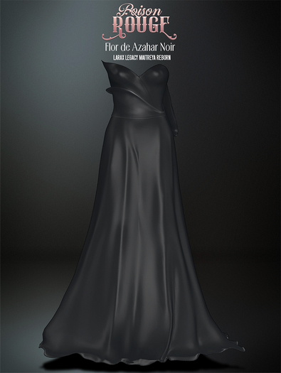 POISON ROUGE Flor de Azahar -Nocturne Coll- Noir