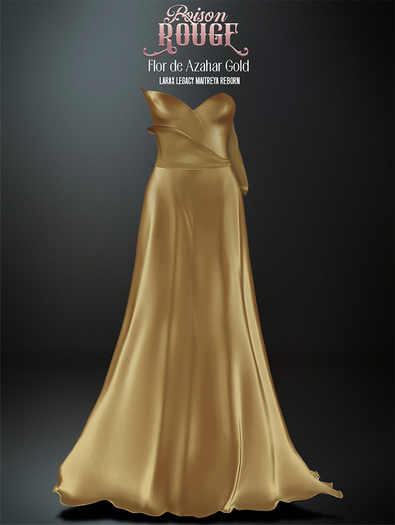 POISON ROUGE Flor de Azahar -Nocturne Coll- Gold 