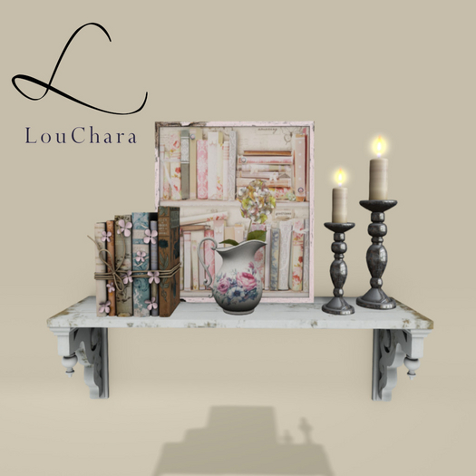 LouChara Chantelle Decor Shelf 