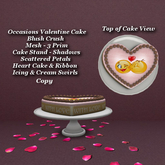 Occasions Valentine Cake Blush Crush1