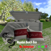 Wooden Beach Box - No Animation