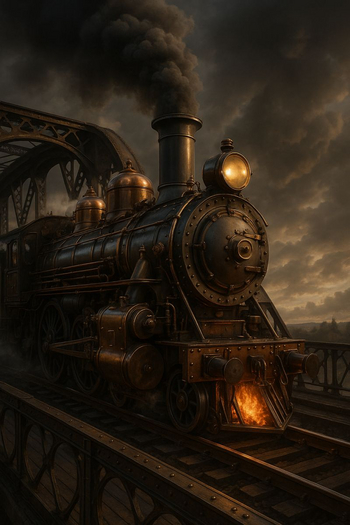 Steampunk Train 3