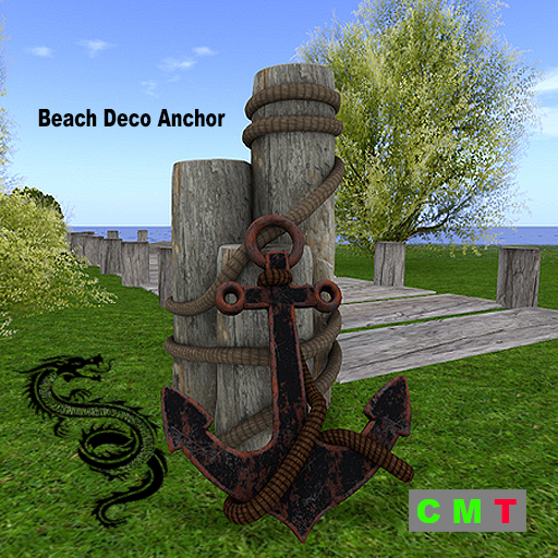 Beach Deco Anchor
