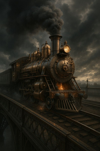 Steampunk Train 4