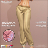 Pixinity - Theodora Sweatpants – Casual Joggers with PBR Colors & Tinting - Flower Options -