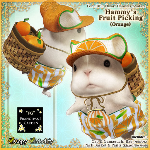 *FG* Hammy's Fruit Picking (Orange)