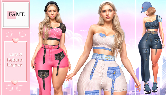 [FAME] Jeans - Mary / FATPACK