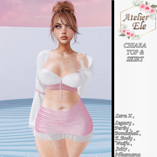 {AE}  CHIARA  TOP & SKIRT