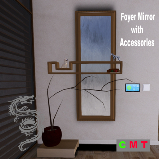 Foyer Mirror with Accessories