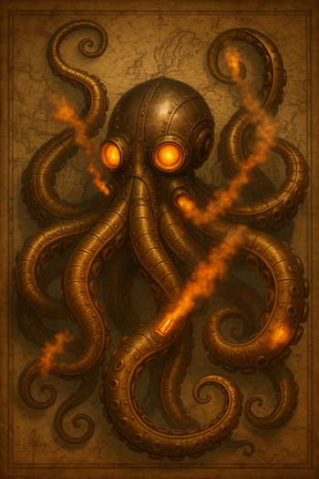 steampunk octopus 2