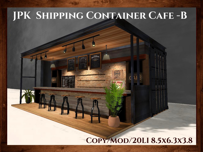 **JPK Shipping Container Cafe -B BOX