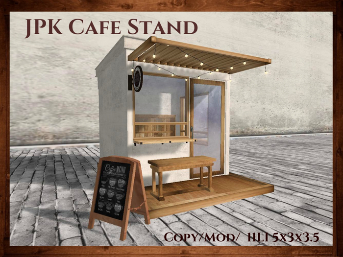 **JPK Cafe Stand BOX