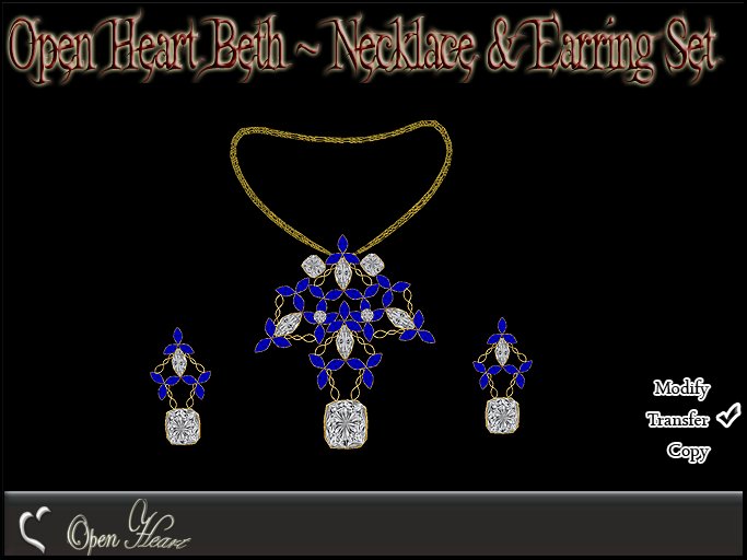 OH Beth ~ Blue topaz