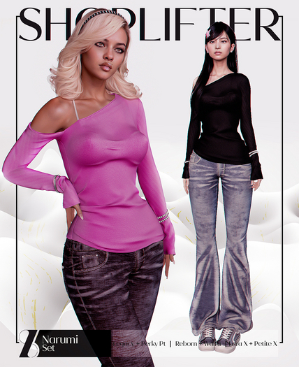 [SHOPLIFTER] - 'Narumi' Set / Fatpack