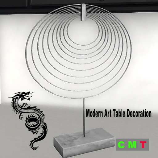 Modern Art Table Decoration