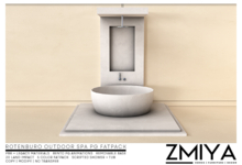 ZMIYA Rotenburo Outdoor Spa PG Fatpack