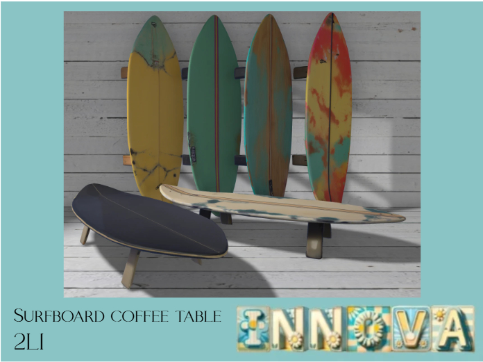 Innova - Surfboard coffee table - Large